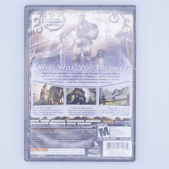 Xbox 360 Fable II Platinum Hits (Tested) - Picture 3 of 3